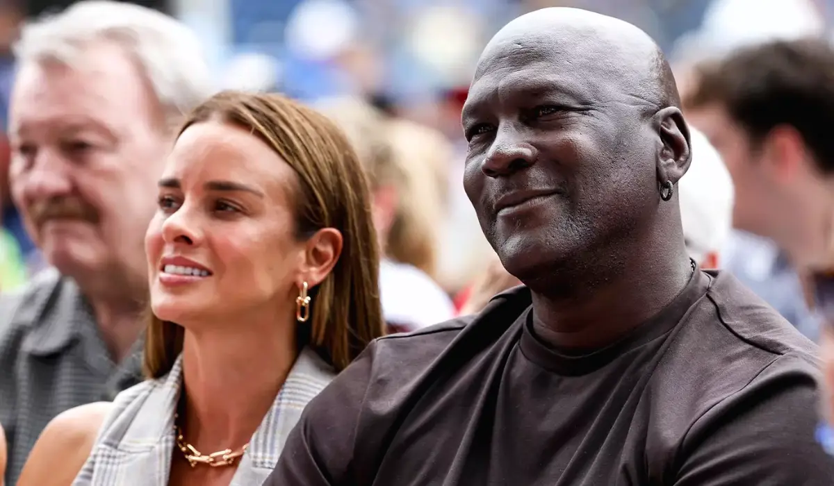 Michael Jordan y Yvette Prieto