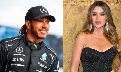 Sofía Vergara y Lewis Hamilton