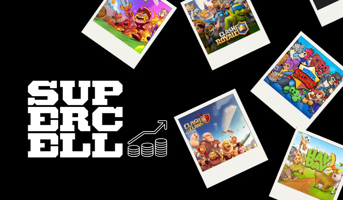 Supercell revenue by game