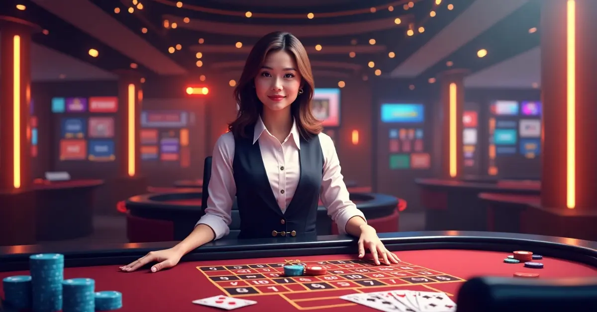 Casino con crupier en vivo en España