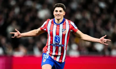 Julián Álvarez Atlético de Madrid goles y estadísticas 2024-25