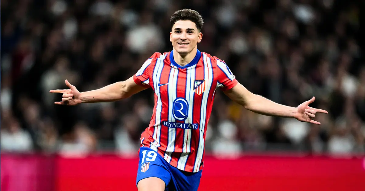 Julián Álvarez Atlético de Madrid goles y estadísticas 2024-25