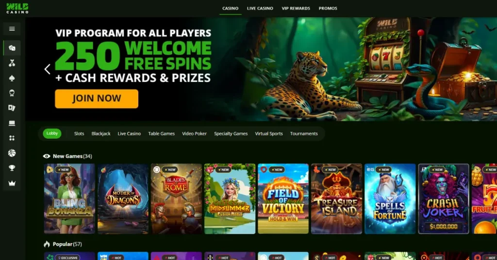 Wild casino
