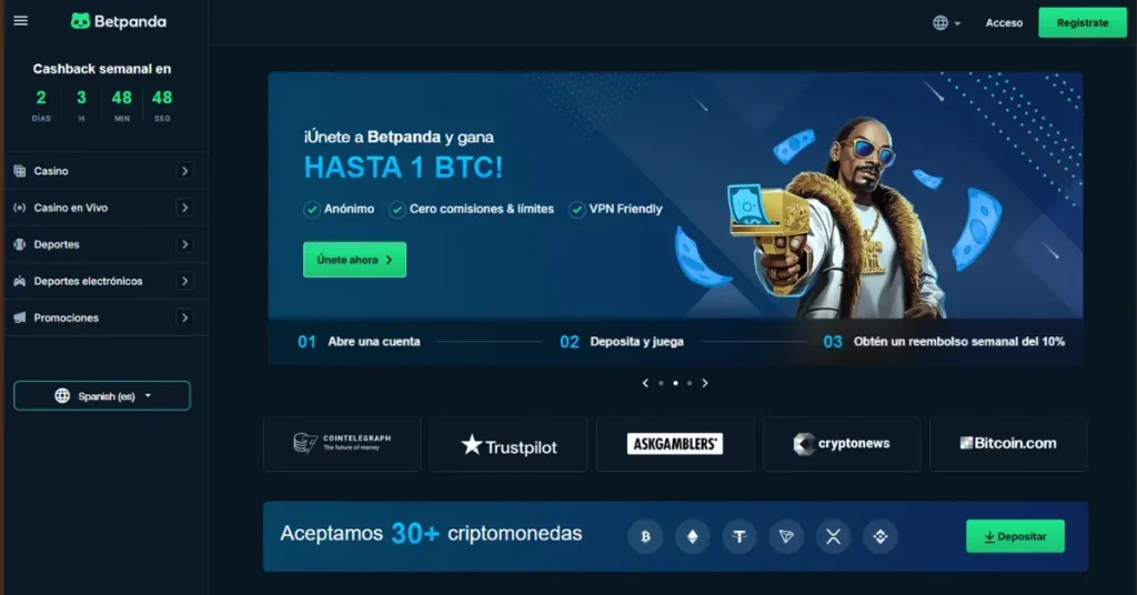 betpanda pantallazo