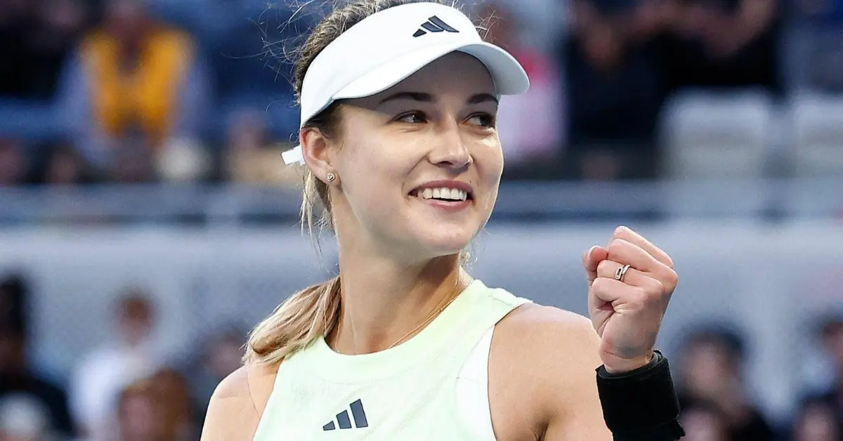 Anna Kalinskaya pareja actual edad