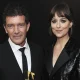 Antonio Banderas y Dakota Johnson