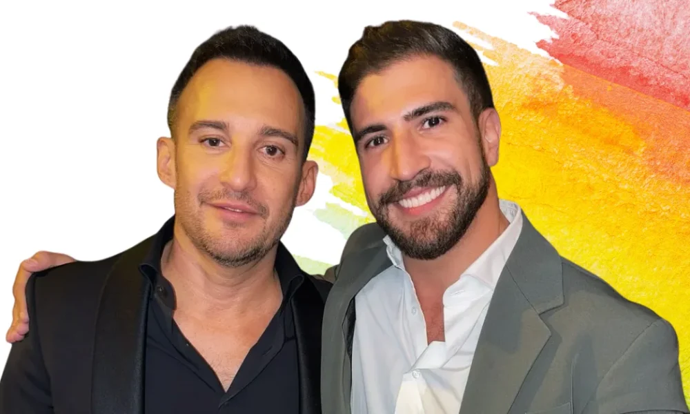 David Blanco y Alejandro Amenábar