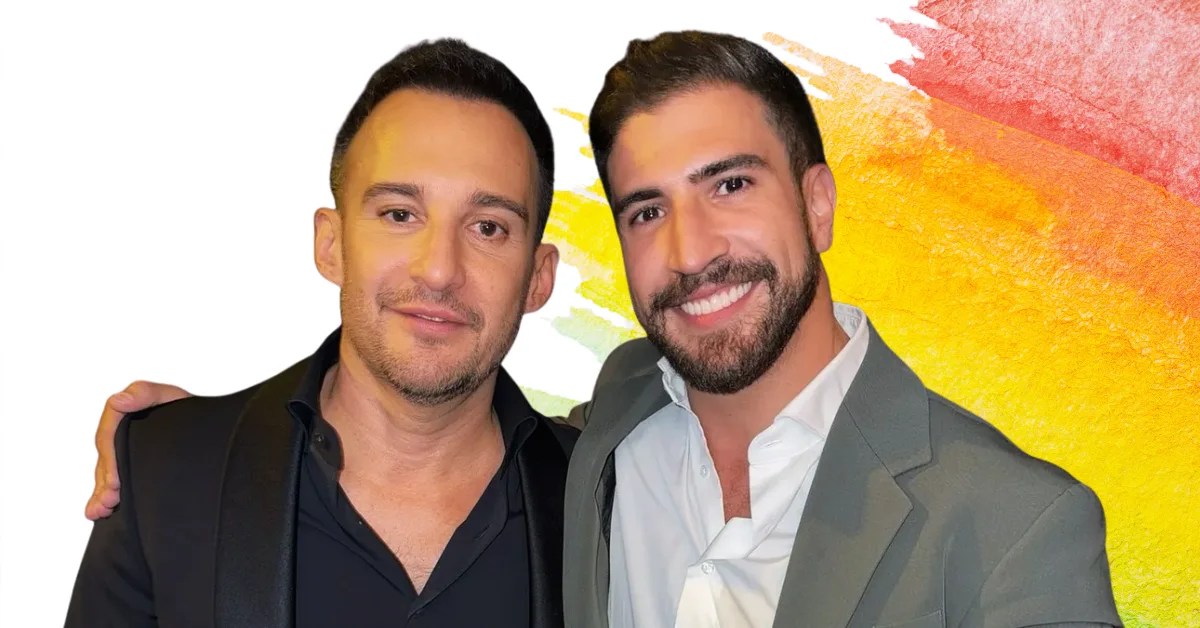 David Blanco y Alejandro Amenábar