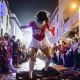 Mascarita Ponte Tacón en el Carnaval de Verano