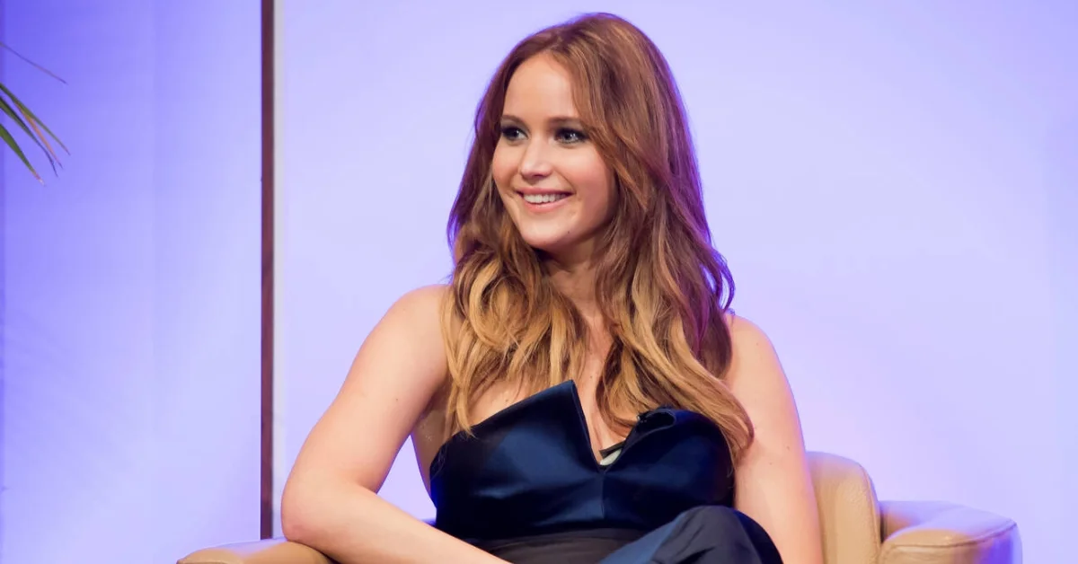 Jennifer Lawrence en un programa