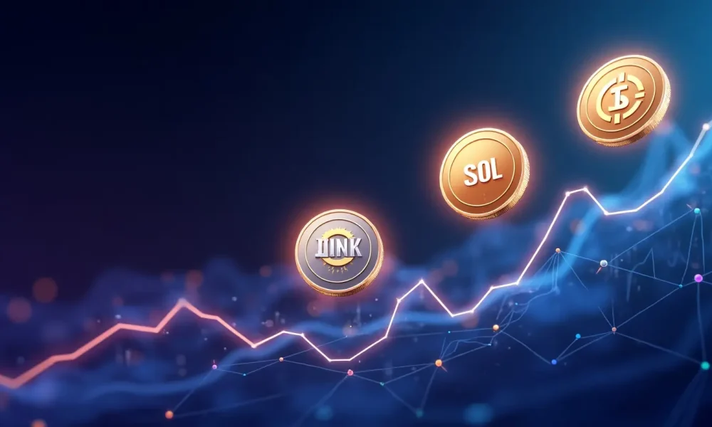 Las mejores altcoins para comprar ahora LINK, SOL, IN