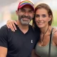 Mar Contreras con su esposo