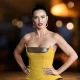 Primer plano de Adriana Lima