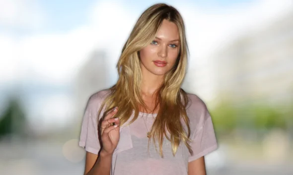 Close Portrait of Candice Swanepoel
