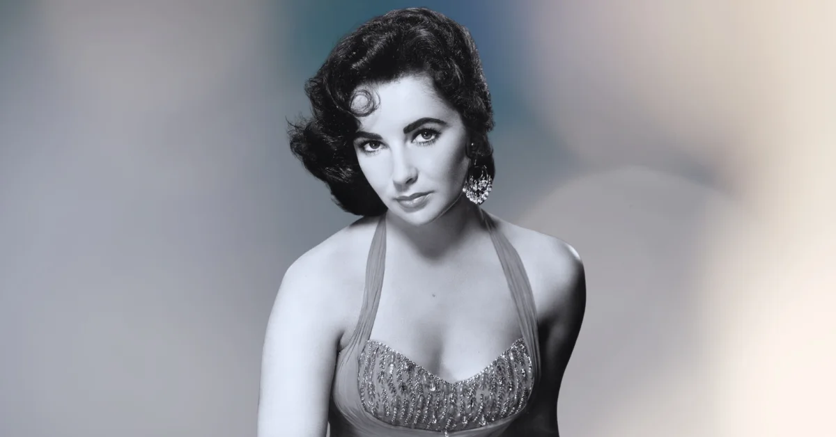Elizabeth Taylor en blanco y negro