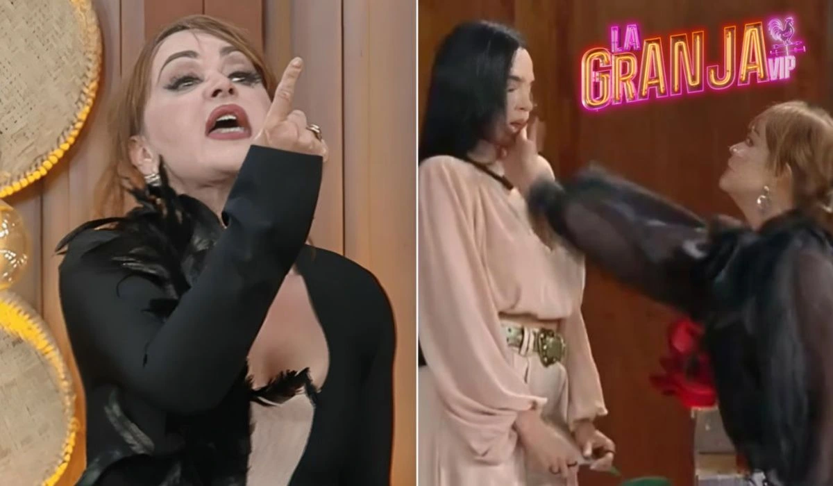 Gaby Spanic abofeteó a su compañero en La Granja VIP - Todos los detalles de la bofetada que llevó a su expulsión.