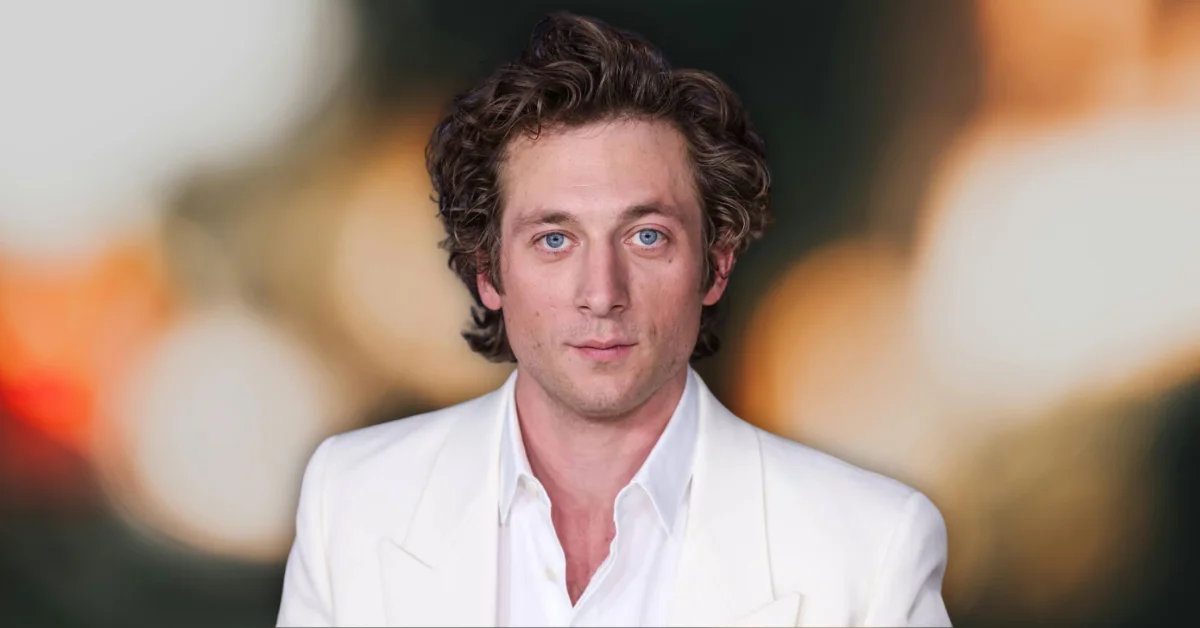 Retrato cercano de Jeremy Allen White
