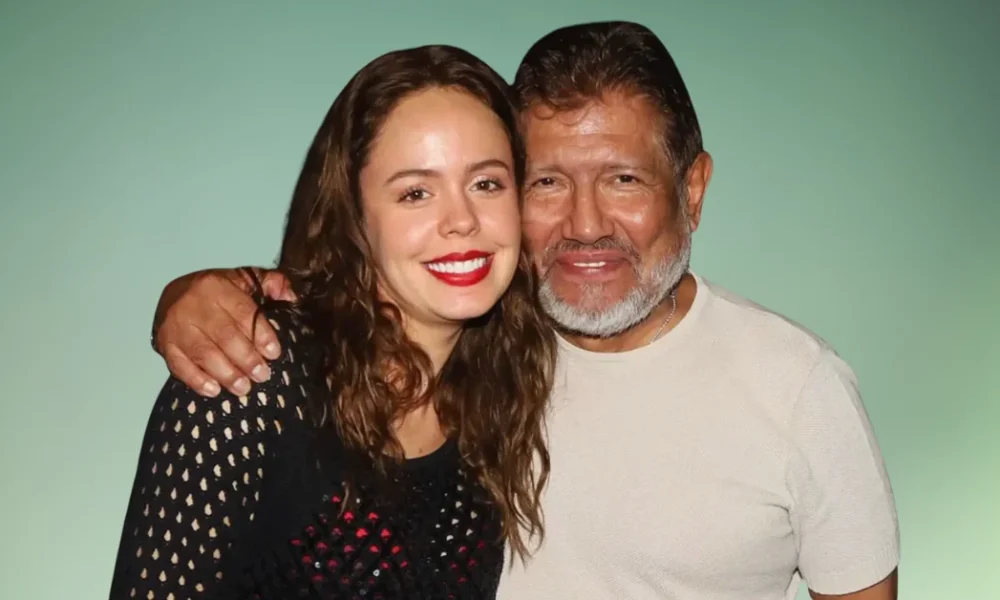 Juan Osorio con Eva Daniela