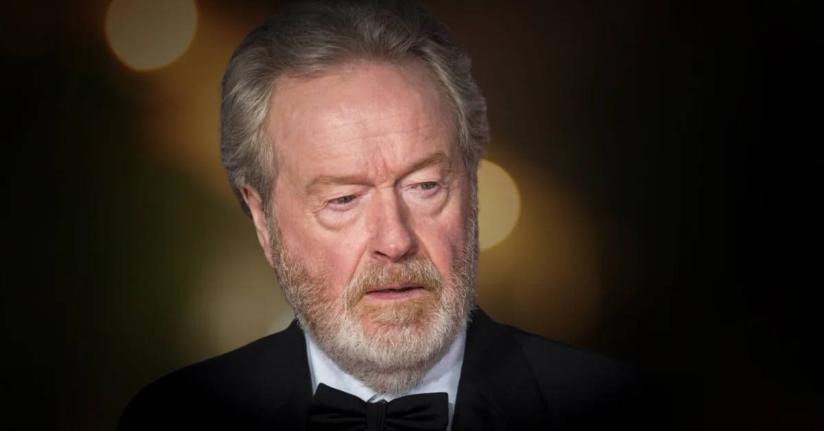 Retrato cercano de Ridley Scott