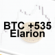 BTC +535 Elarion