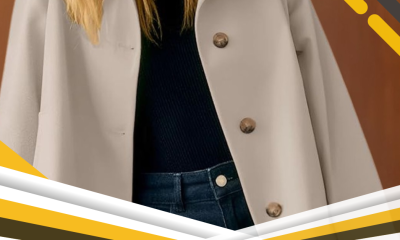 8 gabardinas cortas que lucen muy elegantes