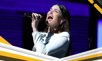 Idina Menzel trae de vuelta ‘Gravity Defying’ con una actuación en un evento benéfico para veteranos | Alex Edelman, Idina Menzel, Jim Gaffigan, Jon Stewart, Lea Michele, Leslie Odom Jr, Mike Birbiglia | Noticias y rumores de celebridades | Entretenimiento, fotos y vídeos