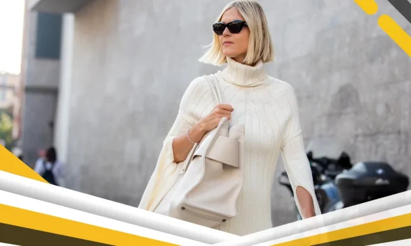 Ya terminé con los jeans: estos vestidos tipo suéter adelgazantes son mi opción