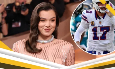 Hailee Steinfeld ‘distraída’ por el combate eliminatorio de su marido en los Globos de Oro