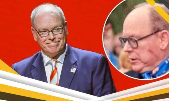 El Príncipe Alberto de Mónaco visto con una cicatriz en su primera aparición desde el procedimiento