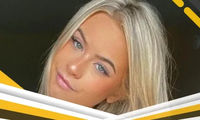 Emily Elizabeth les da a los fanáticos las ‘vibras de Kim Kardashian’ con su bikini a rayas