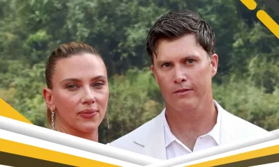 Colin Jost reacciona ante la caída de Scarlett Johansson del primer lugar en recaudación