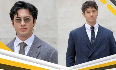 Hudson Williams y Tom Blyth aparecieron en el desfile de Giorgio Armani en Milán | Ed Westwick, Hudson Williams, Jack O’Connell, Malcolm McRae, Ricky Martin, Tom Blyth | Noticias y rumores de celebridades | Entretenimiento, fotos y vídeos