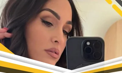 Nikki Bella muestra su lado atlético en bikini elástico en la playa