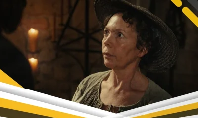 Olivia Colman encarga un hombre de madera