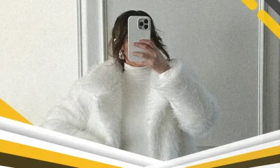 La esposa de Jarrett Stidham de los Broncos impresiona vestida de blanco en el Campeonato de la AFC 2026