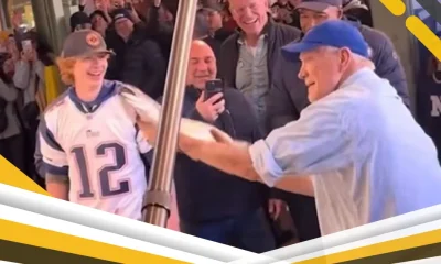 Bradshaw falla el lanzamiento de pescado de Pike Place a Gronk antes del campeonato de la NFC