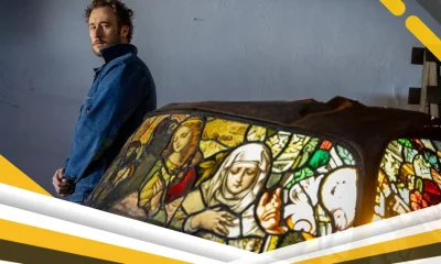 Este artista transformó los Porsche quemados por los incendios de Los Ángeles en un símbolo de esperanza