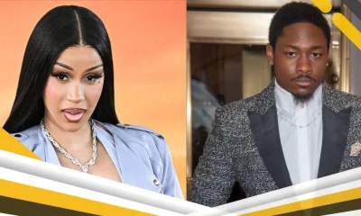 Cardi B está emocionada por su novio Stefon Diggs en el Super Bowl