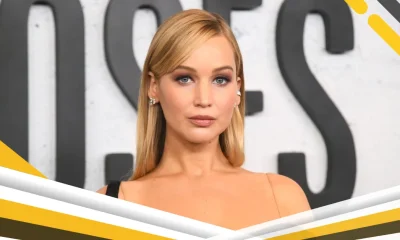 El moderno look de abrigo con estampado de leopardo de Jennifer Lawrence está en Amazon