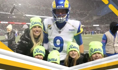 Lo que Matthew Stafford le dijo a su hija llorando después de la derrota de los Rams en los playoffs